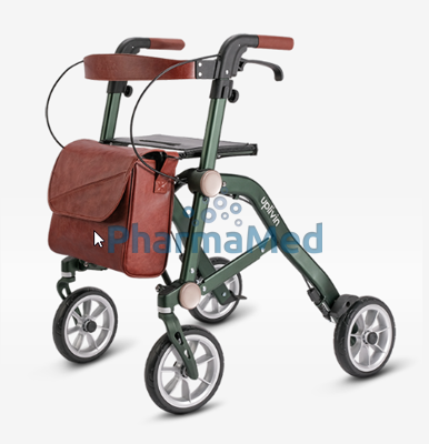 Image sur Rollator MOBIO TRIVE Gris 4 roues pliable